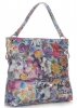 Bőr táska shopper bag Vittoria Gotti tengerkék V5483